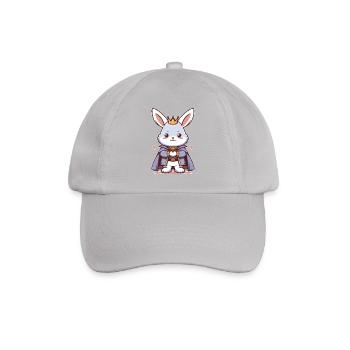 Rabbit King Duke - Baseball Cap - grey - Front