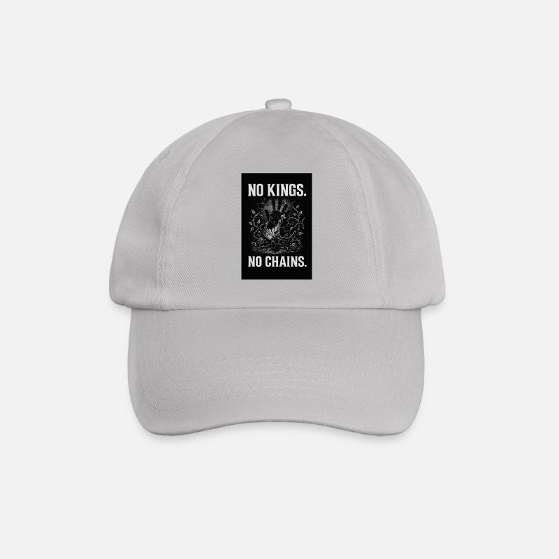 NO KINGS NO CHAINS - Baseballkappe - Grau