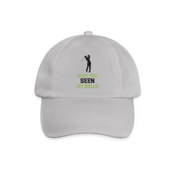 Golf - Have You Seen My Balls - Baseball Cap - grey - Front