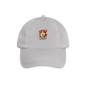 Ramen Kawaii Cat Anime - Baseball Cap - grey - Front