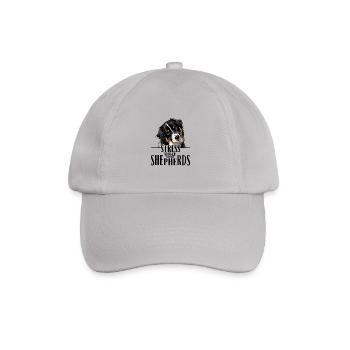 AUSTRALIAN SHEPHERD Say Wilsign's Aussie - Baseball Cap - grey - Front
