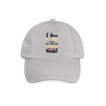 I Love my Wife - Best Woman - Casquette classique - bruyère - Devant
