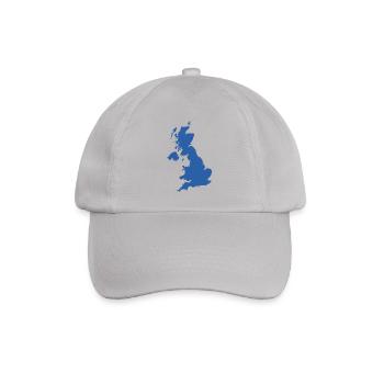 UK MAP - Baseball Cap - grey - Front