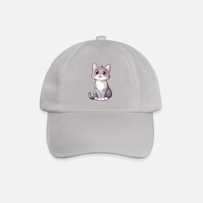 anniversaire enfant chat mignon - Casquette classique - bruyère