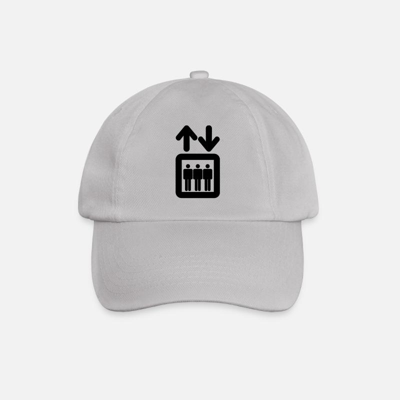elevator - Baseball Cap - grey