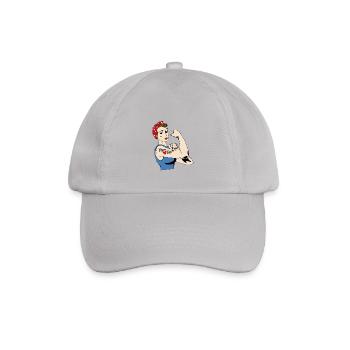 Mom life - Baseball Cap - grey - Front