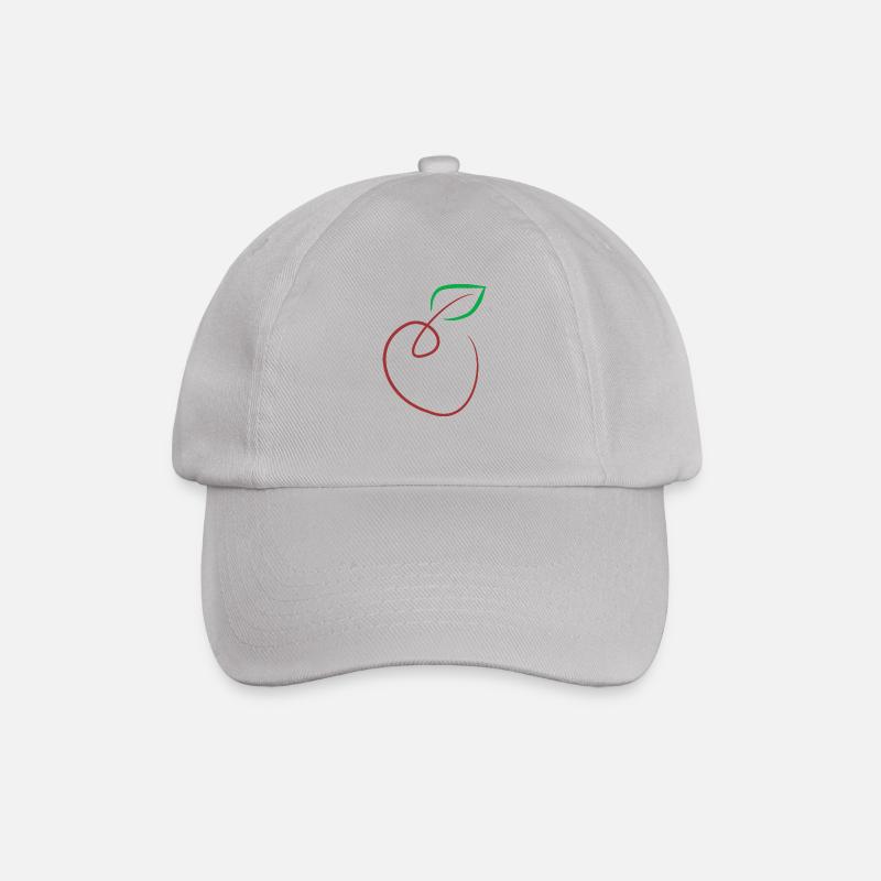 Apple - Baseball Cap - grey