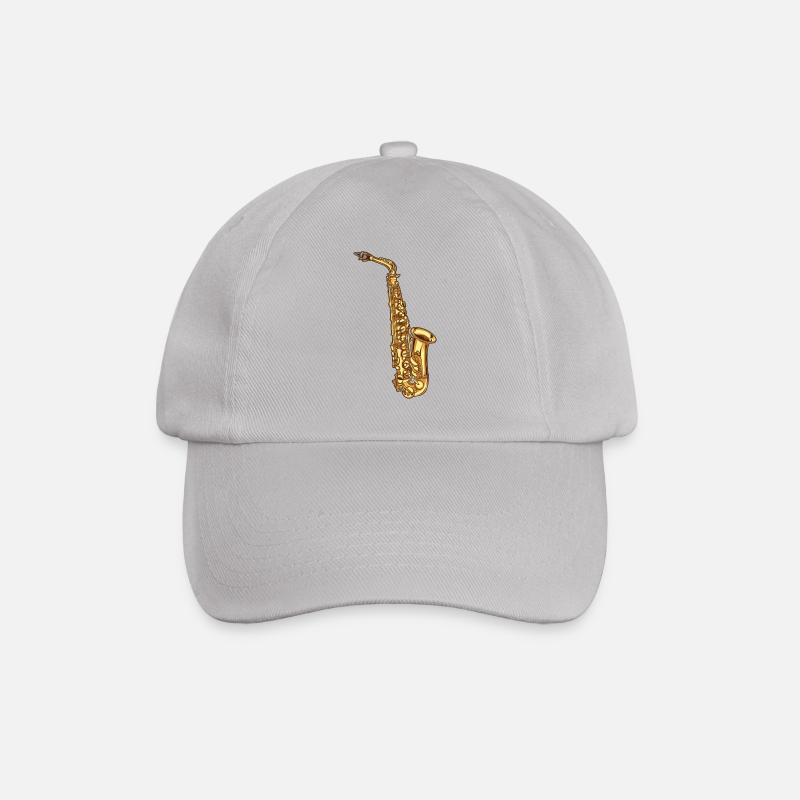 Saxophone saxophone - Baseball Cap - grey