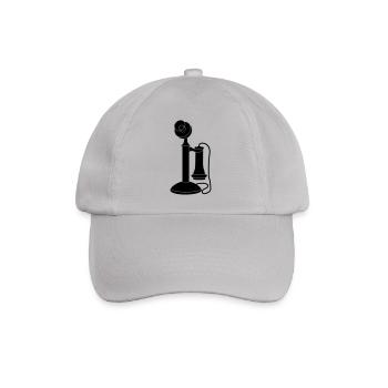 Old_Telephone_vt8 - Baseball Cap - grey - Front