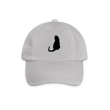 Katzen sind Großartig - Baseballkappe - Grau - Vorne