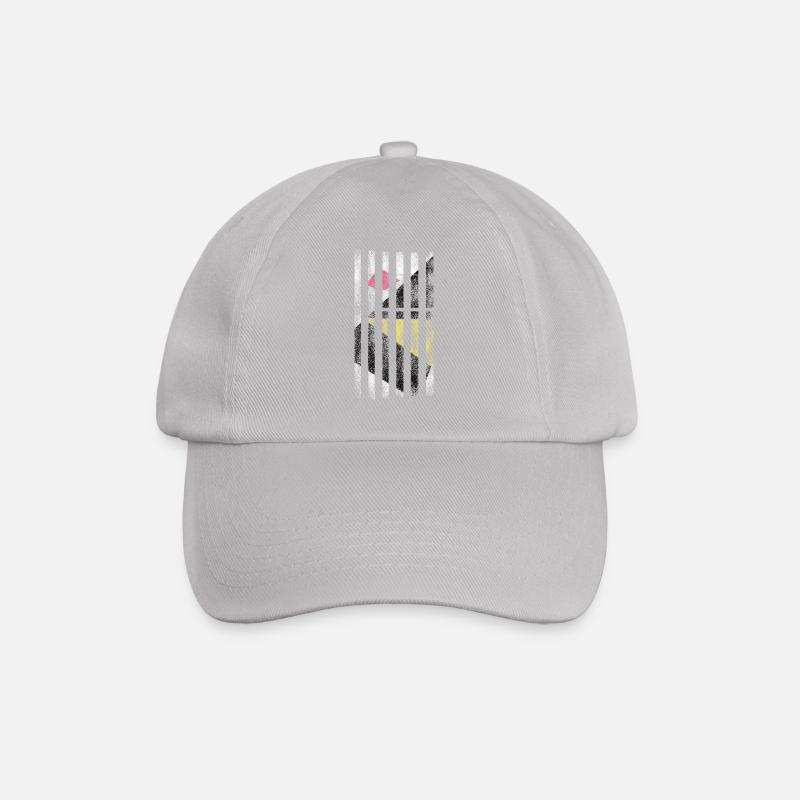 Kunst - Baseballkappe - Grau