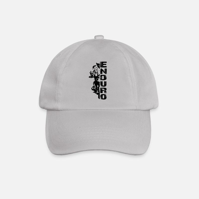 Enduro 1200 motorcycle motocross boxer engine - Baseball Cap - grey