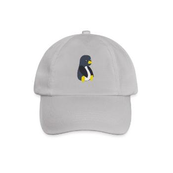 Baby penguin - Baseball Cap - grey - Front