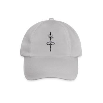 Cyber Rose - Baseball Cap - grey - Front