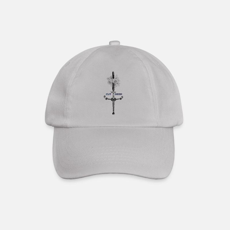 Cyber Rose - Baseball Cap - grey