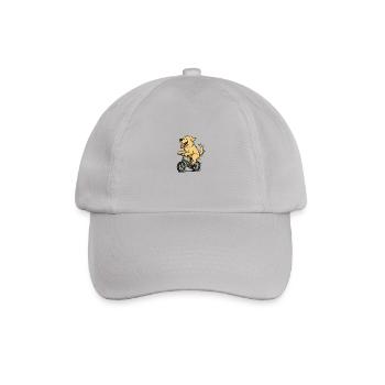 Chien à vélo - Casquette classique - bruyère - Devant