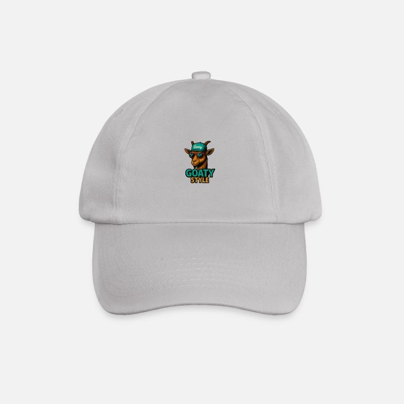 Goaty Style - Baseball Cap - grey