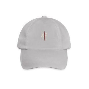 Wolf - Baseballkappe - Grau - Vorne