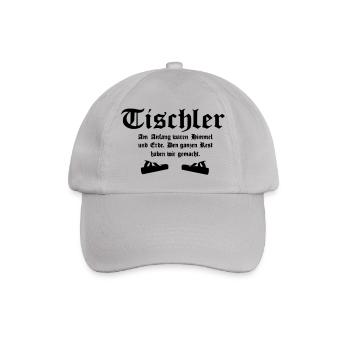 tischler - Baseballkappe - Grau - Vorne