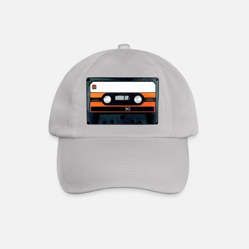 Kasette - Baseballkappe - Grau