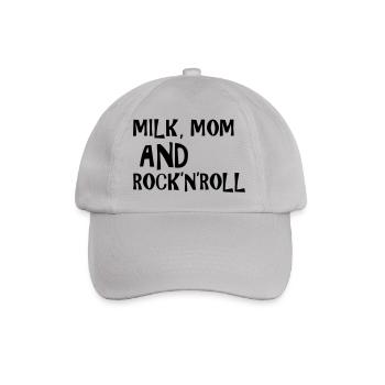 Milk, Mom and Rock 'N' Roll - Casquette classique - bruyère - Devant