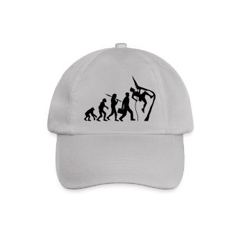 Klettern seil bergsteiger evolution - Baseballkappe - Grau - Vorne