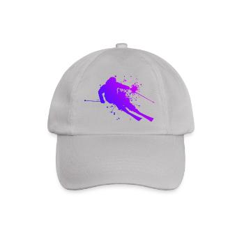 Ski Ski Ski Femmes Ski Cascade Ski - Casquette classique - bruyère - Devant