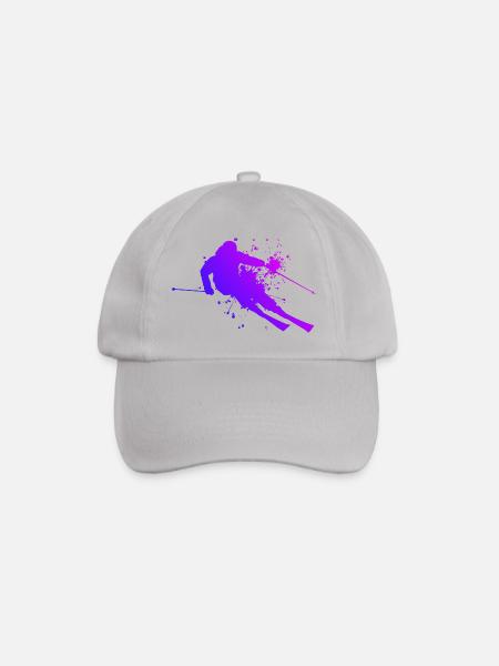 Ski Ski Ski Femmes Ski Cascade Ski - Casquette classique - bruyère