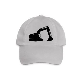 bagger - Baseballkappe - Grau - Vorne