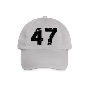47 - Baseball Cap - grey - Front