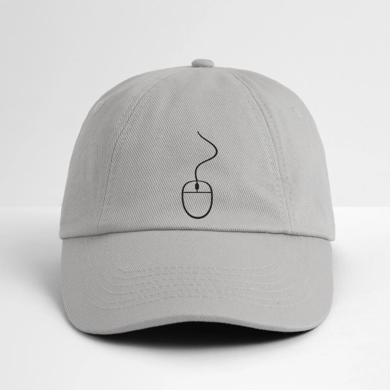 control mouse click computer cable pc computer onl Baseball Cap