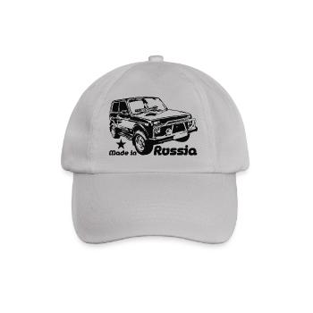 Lada Niva - Baseballkappe - Grau - Vorne