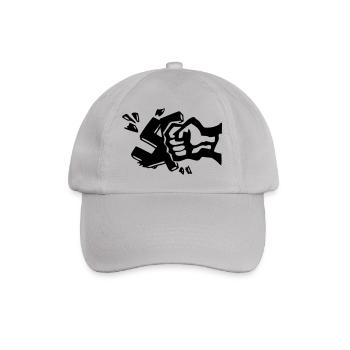 Against Nazis - Casquette classique - bruyère - Devant