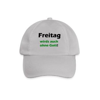 Freitag - Baseballkappe - Grau - Vorne