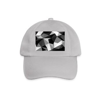 Polygon noir et blanc - Casquette classique - bruyère - Devant