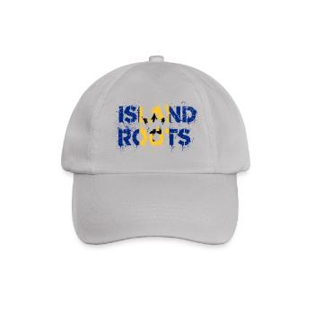 Barbados Wurzeln - Baseballkappe - Grau - Vorne