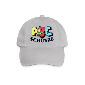 ABC Schütze - Baseballkappe - Grau - Vorne