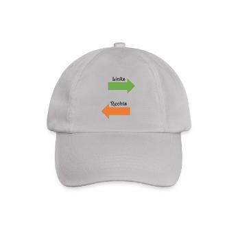Left and right - Baseball Cap - grey - Front