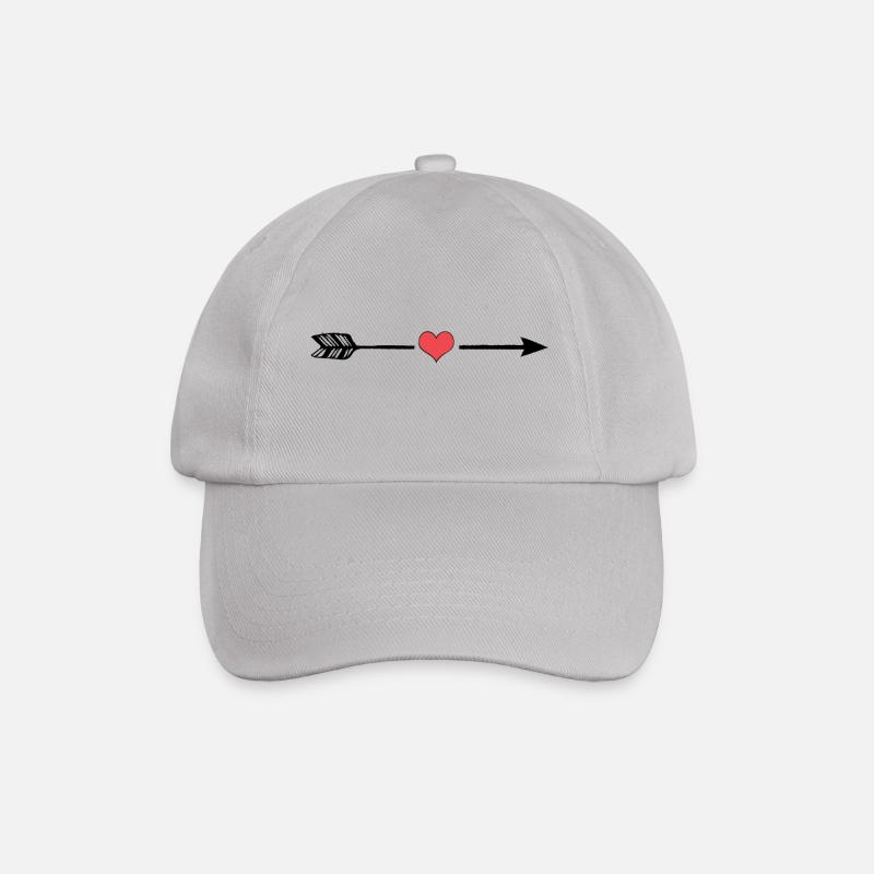 Flèche d'amour, flèche amour minimaliste - Casquette classique - bruyère