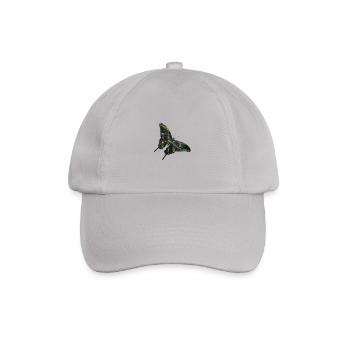 Schmetterling Wald - Baseballkappe - Grau - Vorne