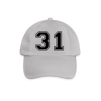 31 - Baseball Cap - grey - Front