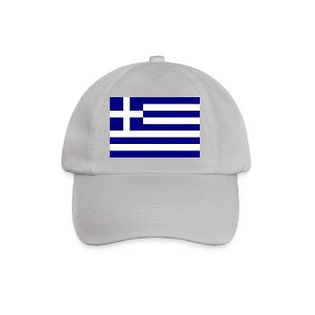 Drapeau de la Grèce - Casquette classique - bruyère - Devant