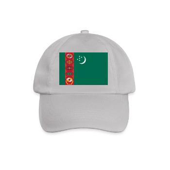Drapeau du Turkménistan - Casquette classique - bruyère - Devant