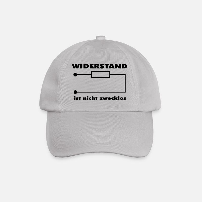 Widerstand ist nicht zwecklos - Baseballkappe - Grau