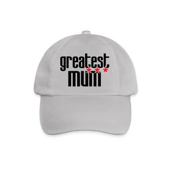 Best Mom - Mother's Day - Baseball Cap - grey - Front