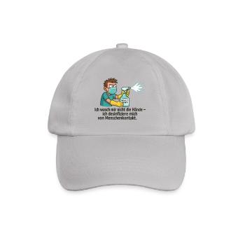 Disinfection hero - Baseball Cap - grey - Front