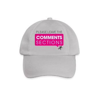Veuillez laisser la section des commentaires - Casquette classique - bruyère - Devant