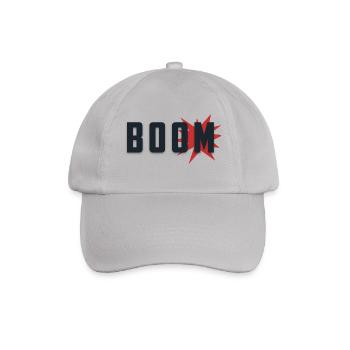 boom explosion - Baseball Cap - grey - Front