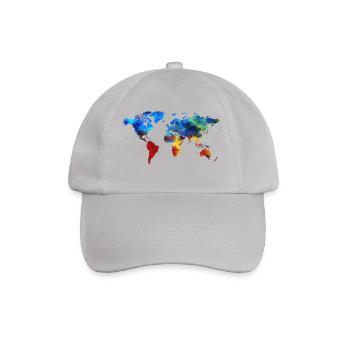 T-shirt Colorfull World - Casquette classique - bruyère - Devant