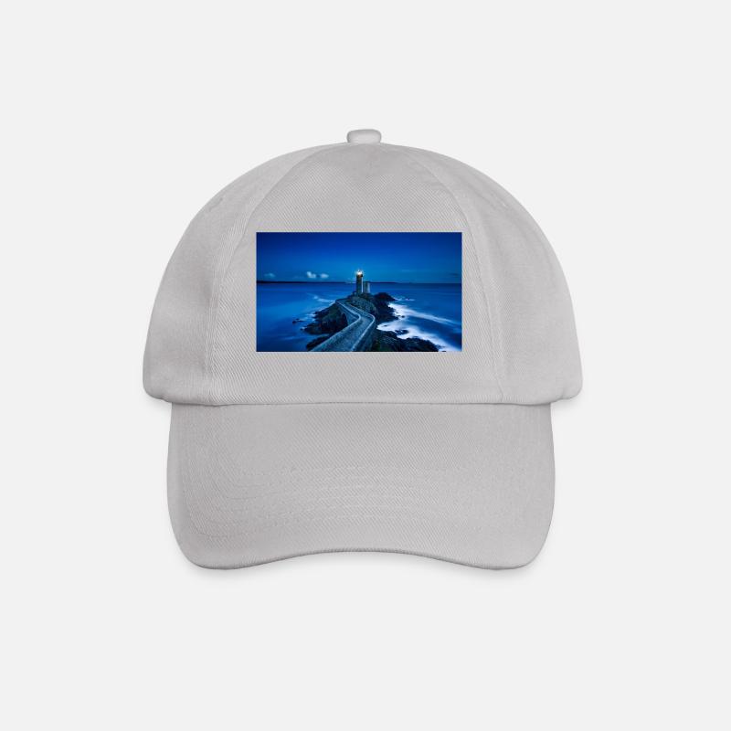 Côte avec phare - Casquette classique - bruyère